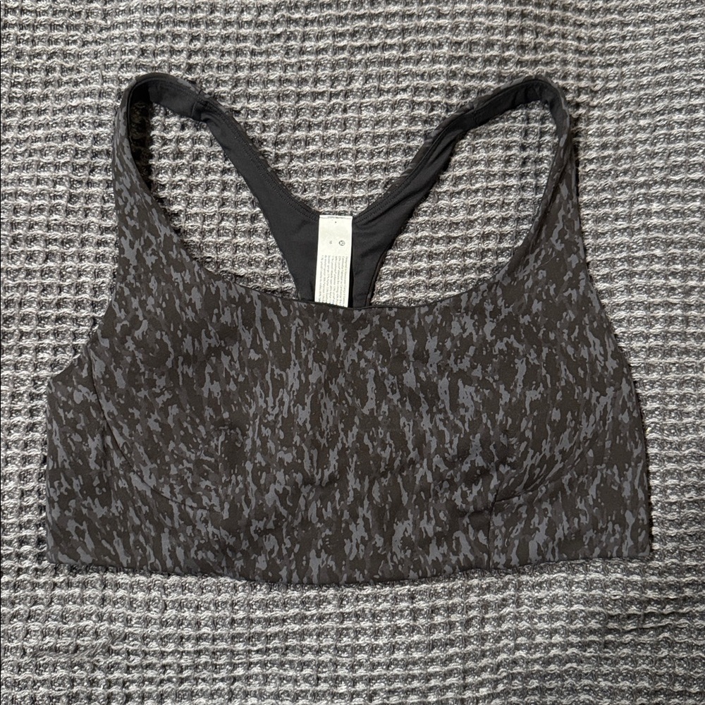 Lululemon Athletica sports bra size 10 camo